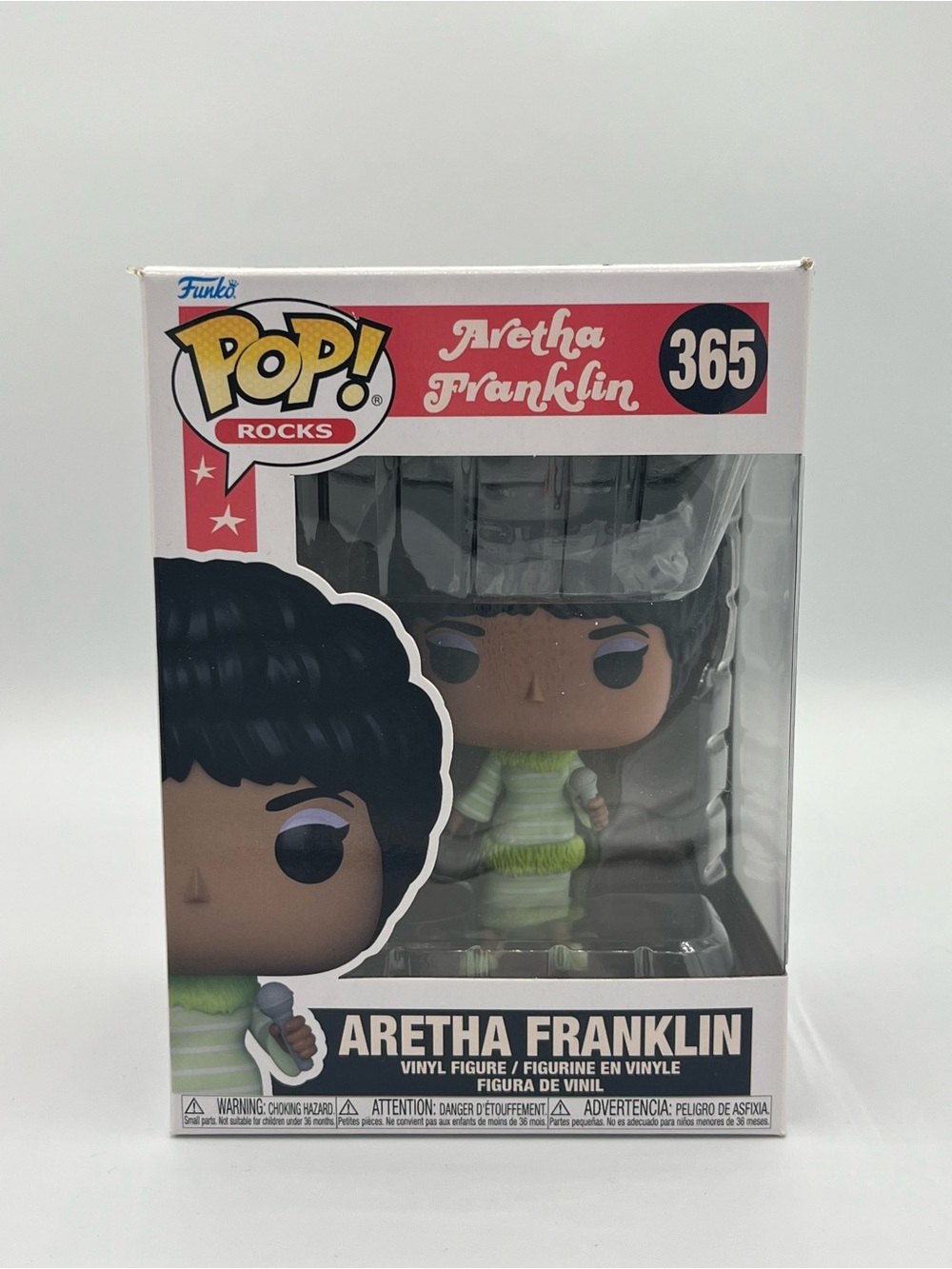 Funko Aretha Franklin Pop! Vinyl Figure - Green and Black
